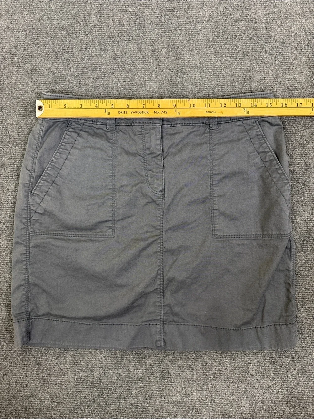 LOFT charcoal cotton